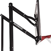 Vista 19 de Silverback NXT - Aros de baloncesto enterrados de 54 pulgadas y NXT de 60 pulgadas con tablero de baloncesto de altura ajustable y diseño QuickPlay
