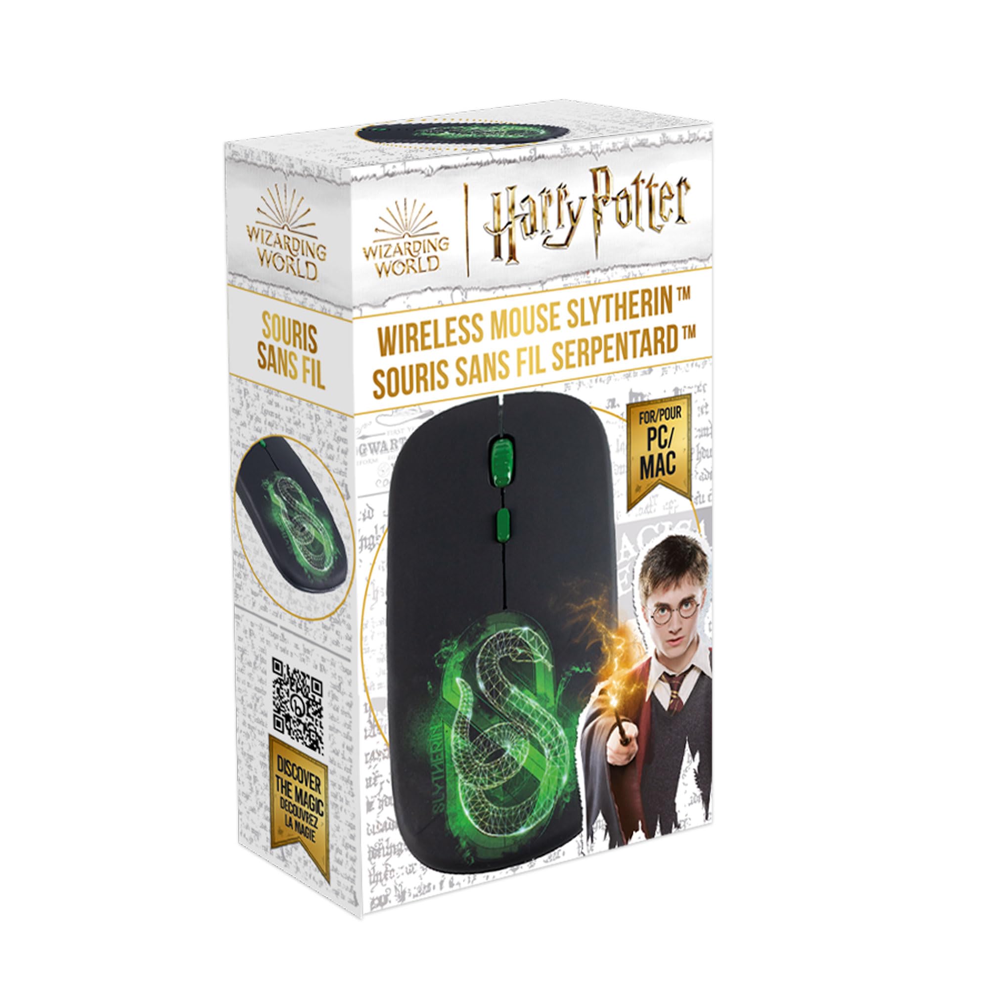Freaks And Geeks Wizarding World - Harry Potter - Wireless Optical Mouse - Slytherin