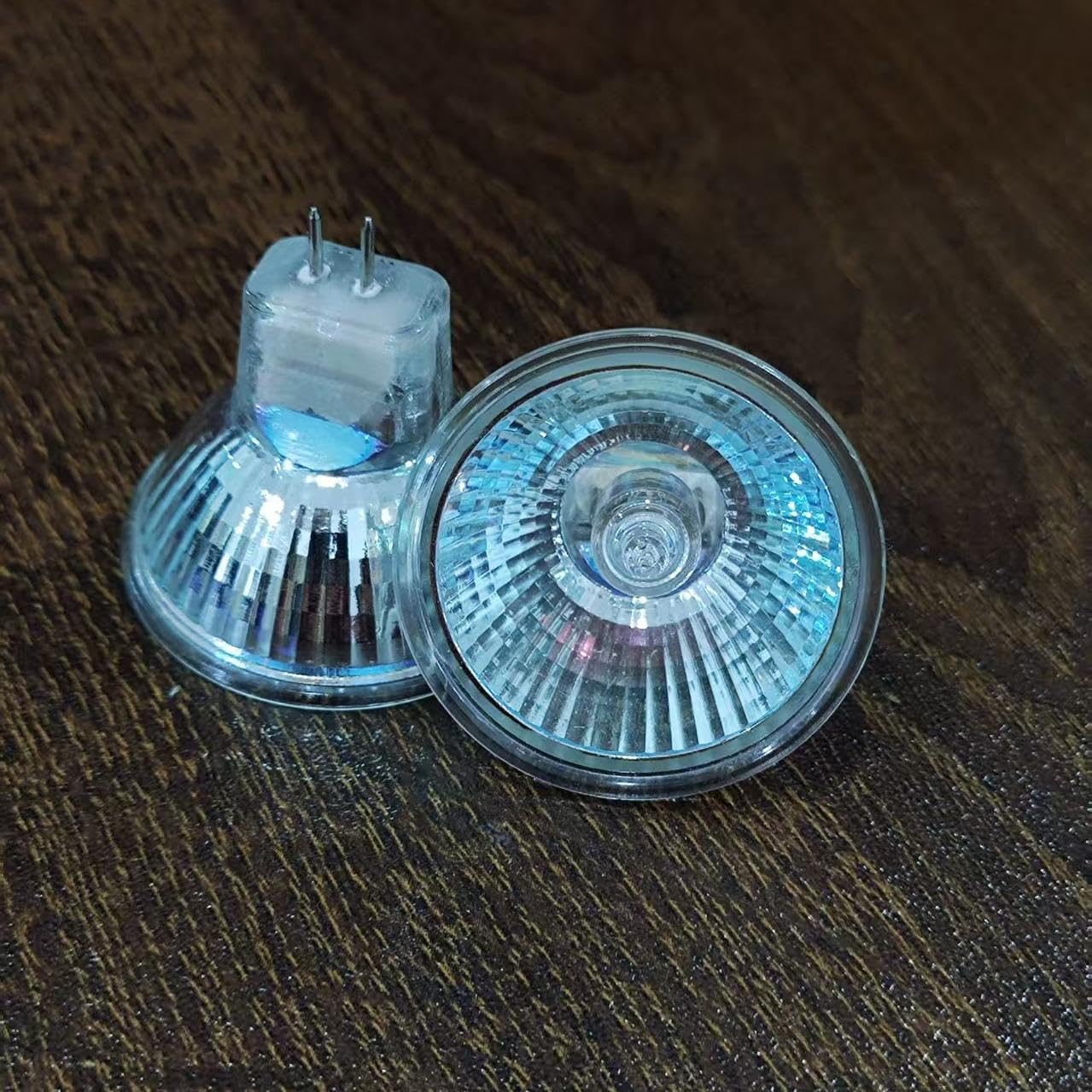 BLOMDE MR11 Halogenlampe 24 V, 20 W, 35 W, 50 W, G4-Stiftsockel, 2700 K warmweiß, dimmbar, geeignet für die Heimbeleuchtung. (20 Stück/24 V 50 W)
