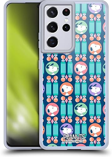 Miniatura 170 de Head Case Designs Funda de gel suave con licencia oficial de Peanuts House Snoopy Deco Dreams compatible con Samsung Galaxy S23 5G Casa,Blue