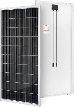 RICH SOLAR 200 Watt Solar Panel, 12V N-Type 18BB, 25% High-Efficiency