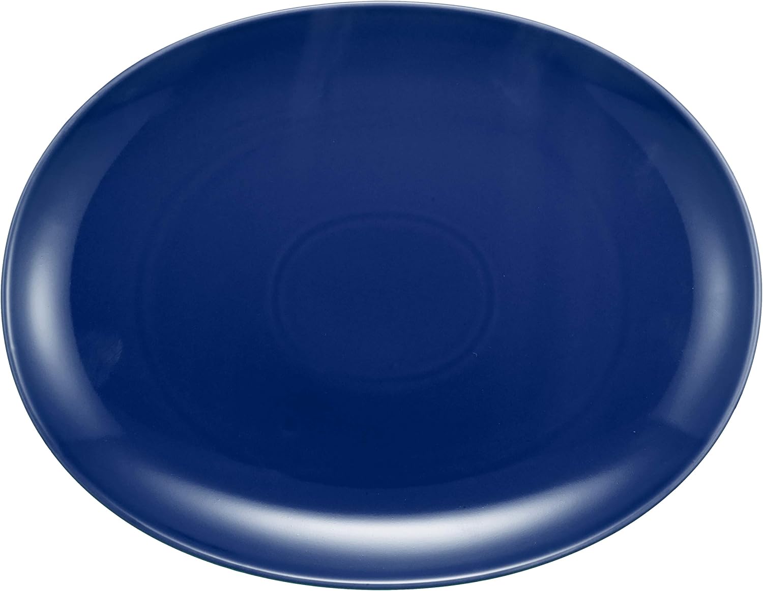 Hasami Ware 17944 Common Oval Plate Plate, 13.8 inches (35 cm), Gray