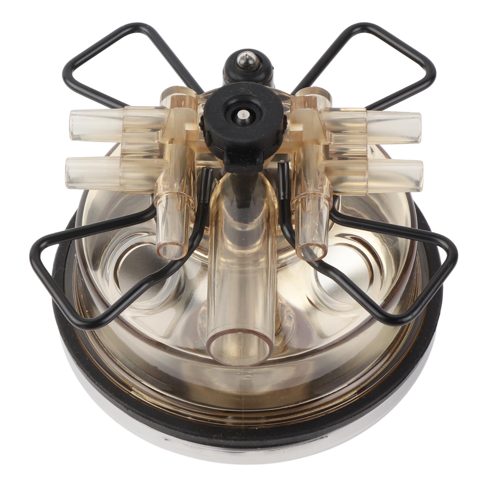 Griffe de traite en PC avec boucle droite et valve fermée pour collecteur de lait 350 CC