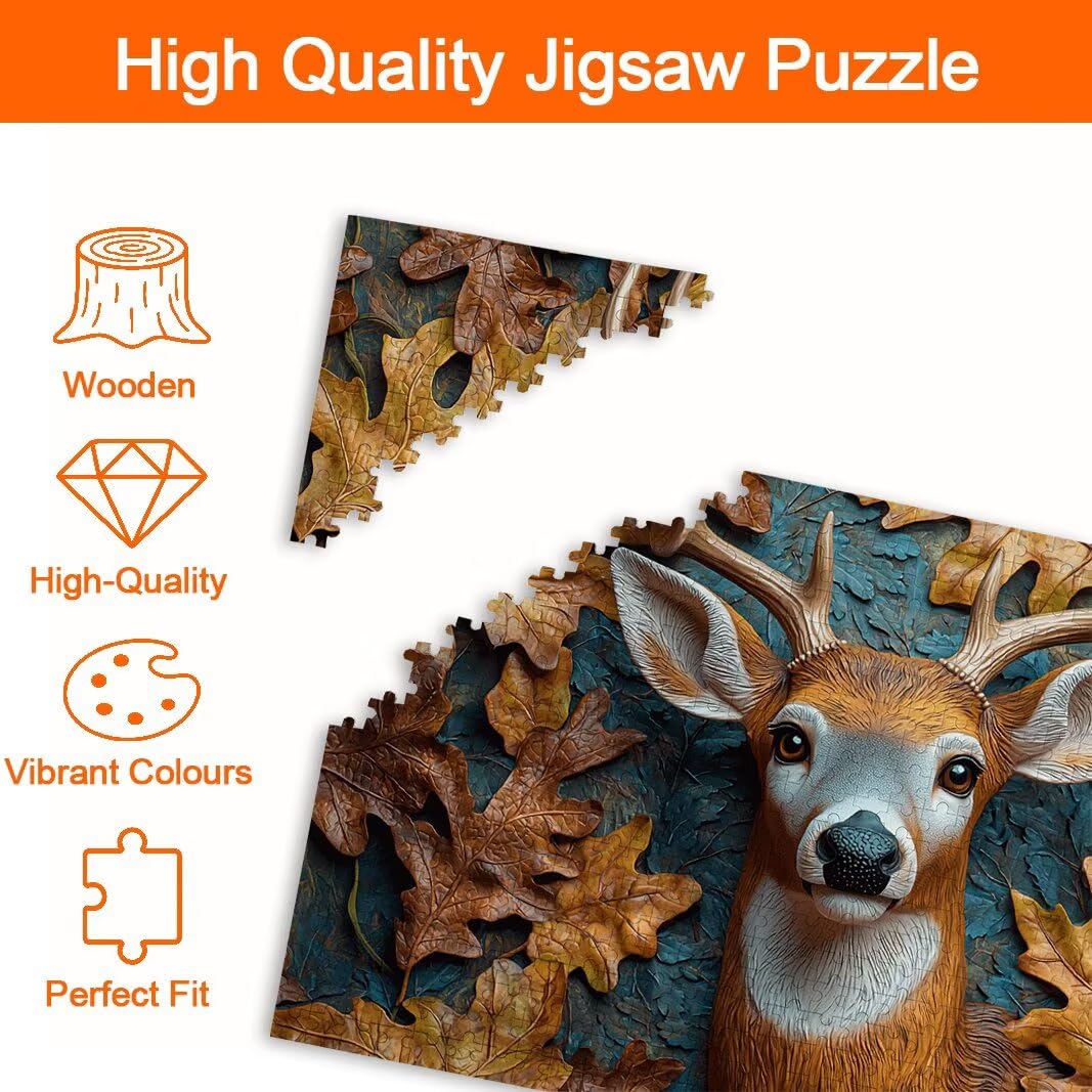Puzzle 3000 Teile, REH Puzzle Erwachsene, Holzpuzzle für Geschenke -8596