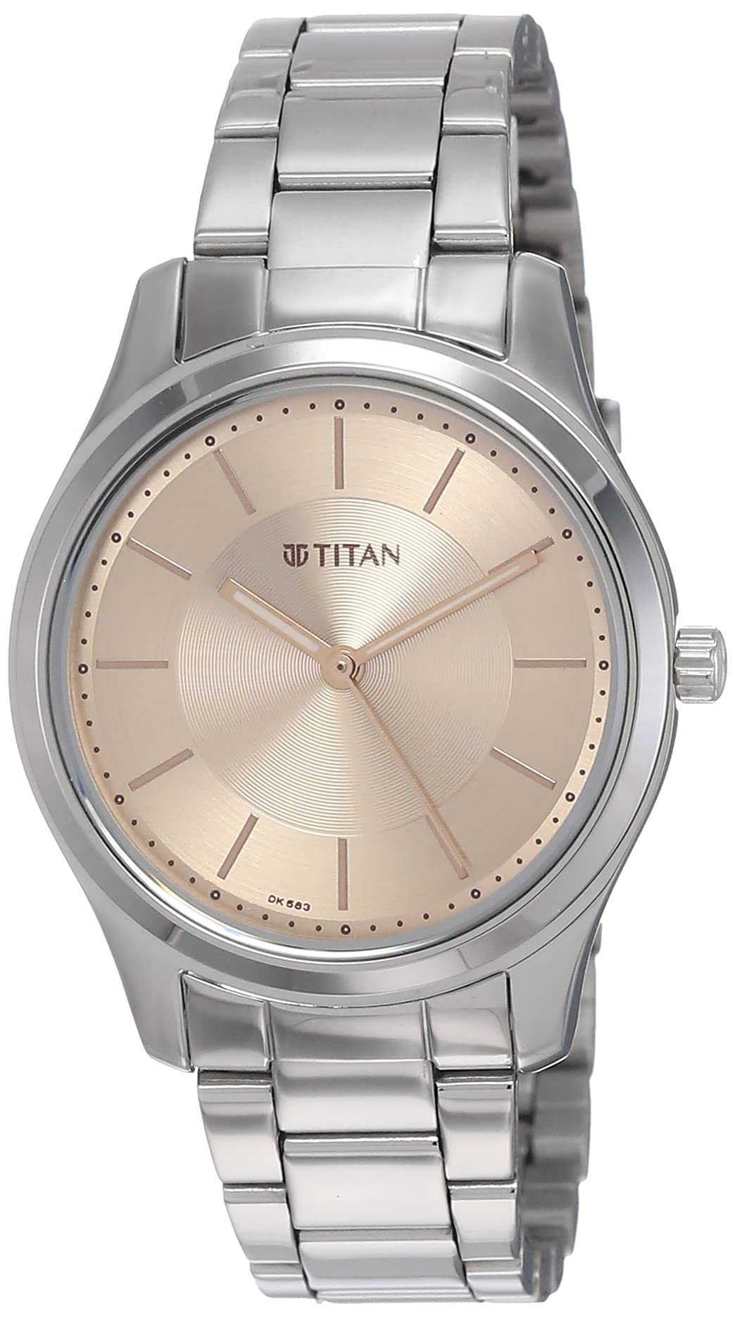 Titan Autumn-Winter 20 Analog Pink Dial Womens Metal Watch - 2596Sm02/Np2596Sm02 (B08BLHR237) Amazon Price History, Amazon Price Tracker