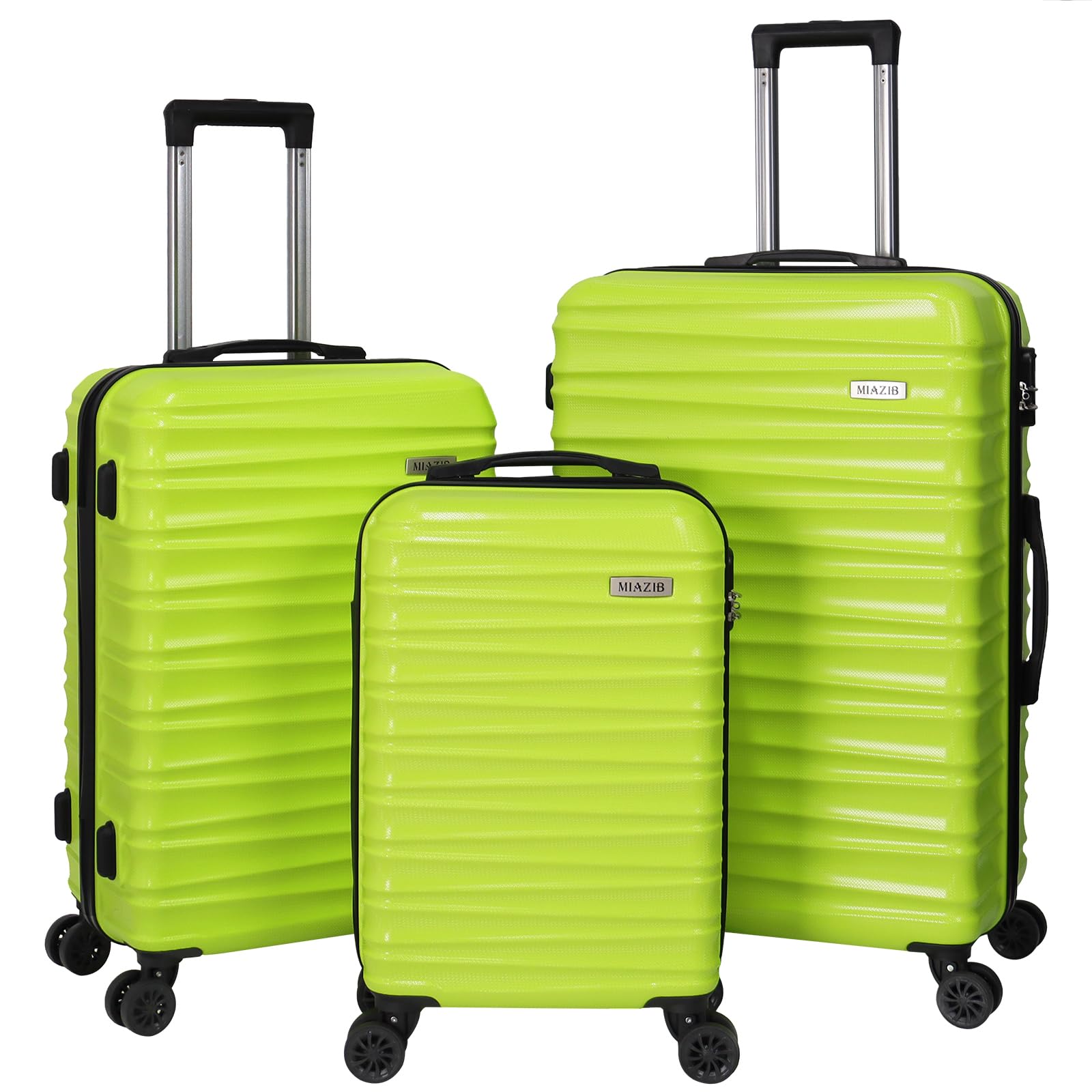 MIAZIB suit case set Travel Luggage with Wheels Suitcase set of 3