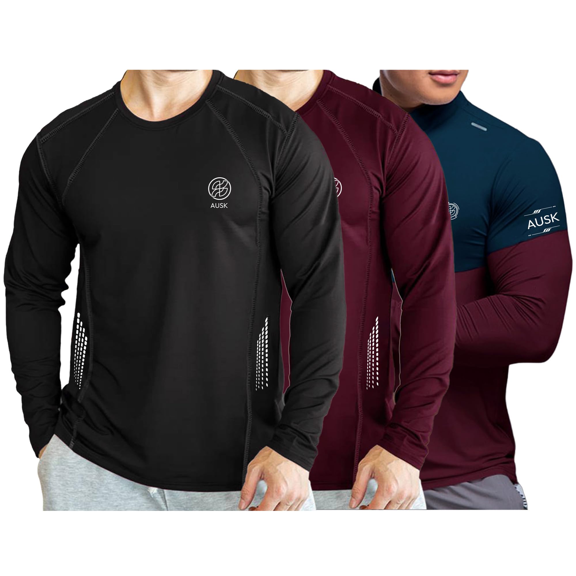 Sport Men Tshirt ||Polyster Printed T-Shirt || Gym Tshirt for Mens(Pack of 3)-image-48