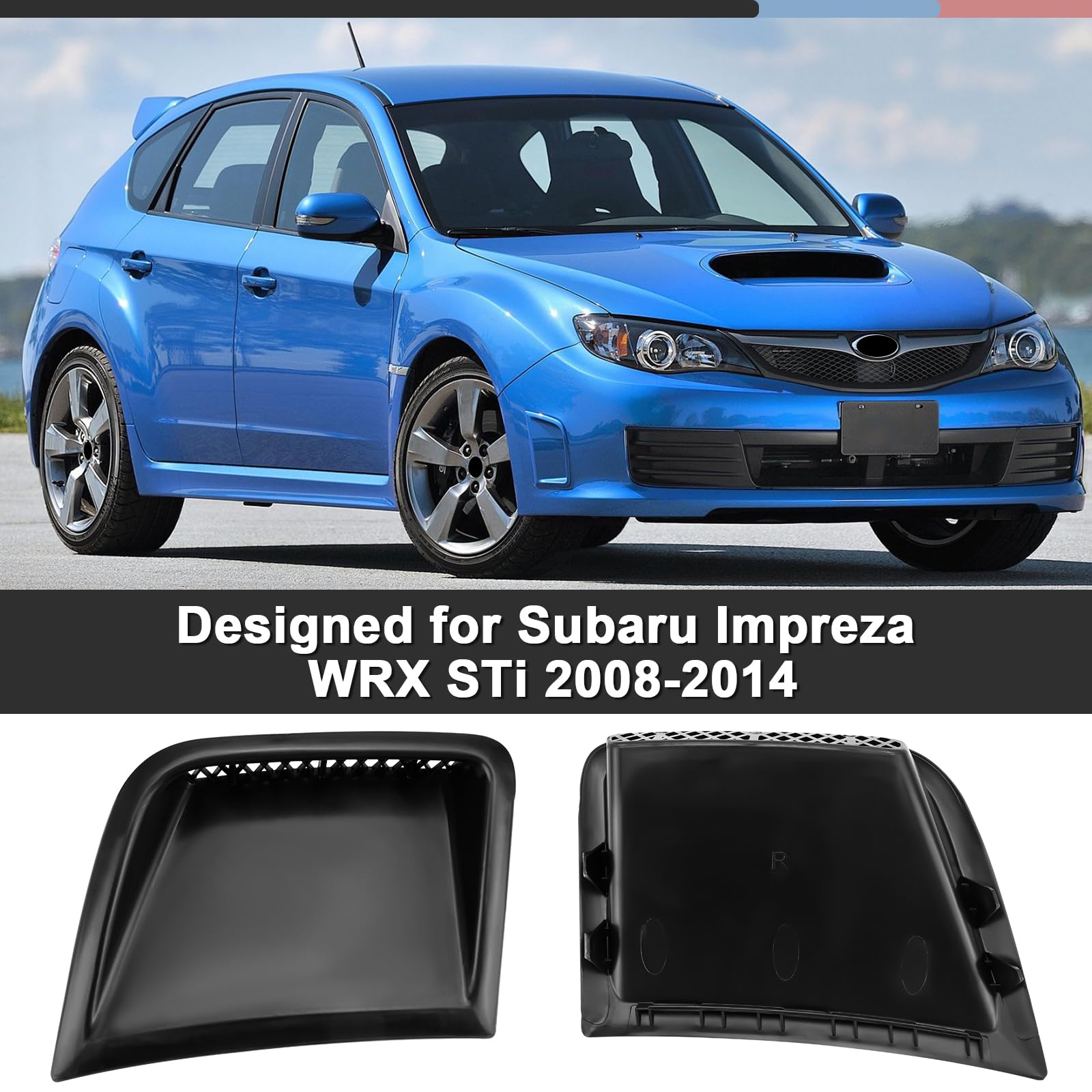 SUBARU スバル WRX STI 純正ヘッドライト カバー 左 L 助手席側 スバル 