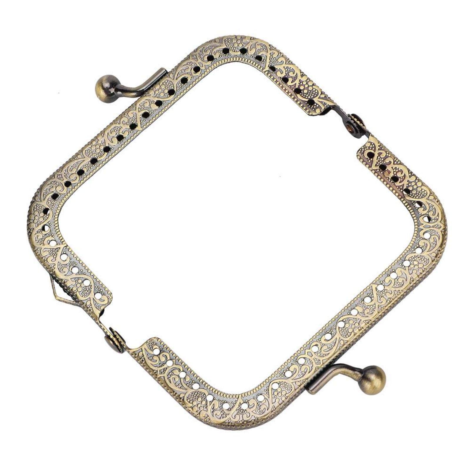 HEEPDD 2 Pcs Sac À Main Sac Kiss Fermoir Serrure, Sac À Main