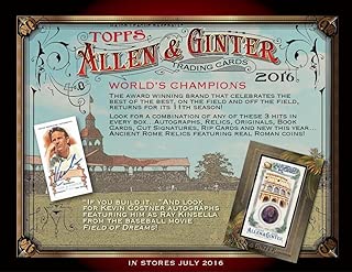2016 Topps Allen & Ginter Baseball Hobby Box - coolthings.us