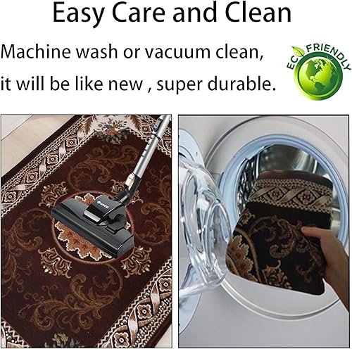 Miniatura 6 de JUNCUIK Tapete para interiores para puerta delantera, 24 x 36 pulgadas, súper absorbente, de bajo perfil, antideslizante, duradero, para entrada,