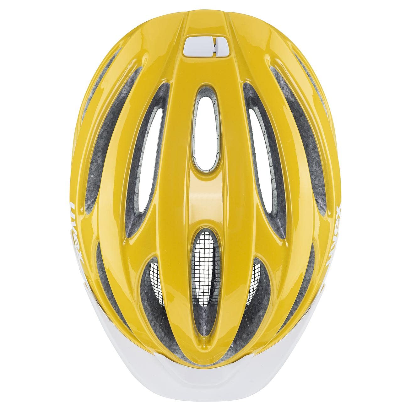 uvex True Damen-Fahrradhelm, sunbee-White, 52-55 cm | individuelle Größenanpassung