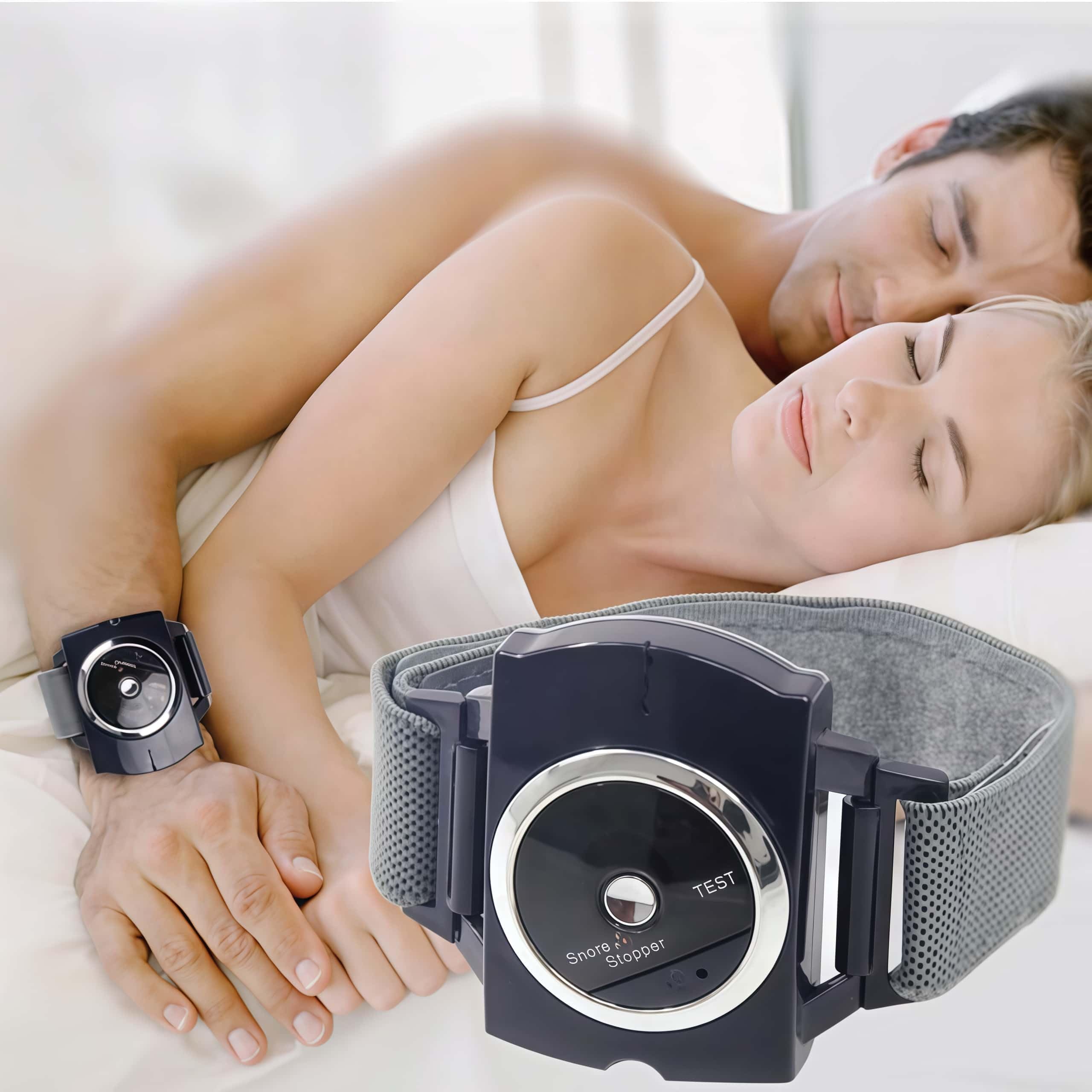 Guggys Sleep Connection Anti Schnarch Armband – Verstellbar Hilft Schnarchgeräusche zu reduzieren für Zuhause Und Reisen.