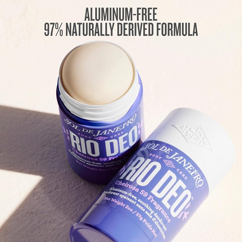 Sol de Janeiro Cheirosa 59 Rio Deo Aluminum-Free Deodorant with Refill Cartridge, Amazon Exclusive