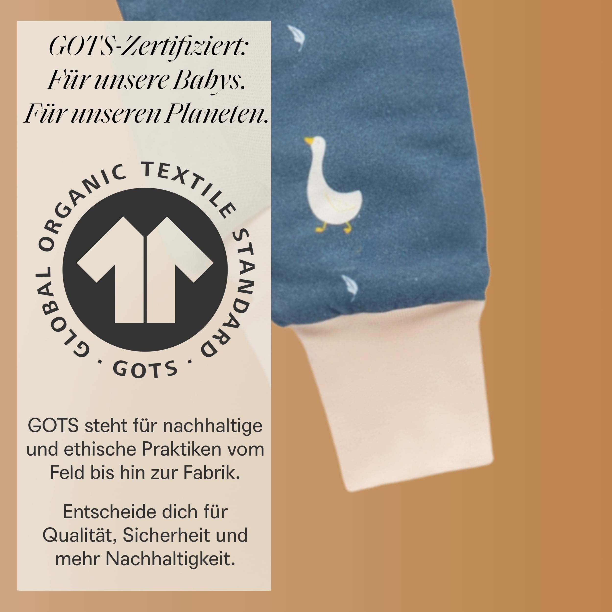 Mababu Comfort Schlafsack 1.5 Tog Sacco nanna con piedi da 1,5 tog Unisex - Bimbi 0-24 (Pacco da 1)