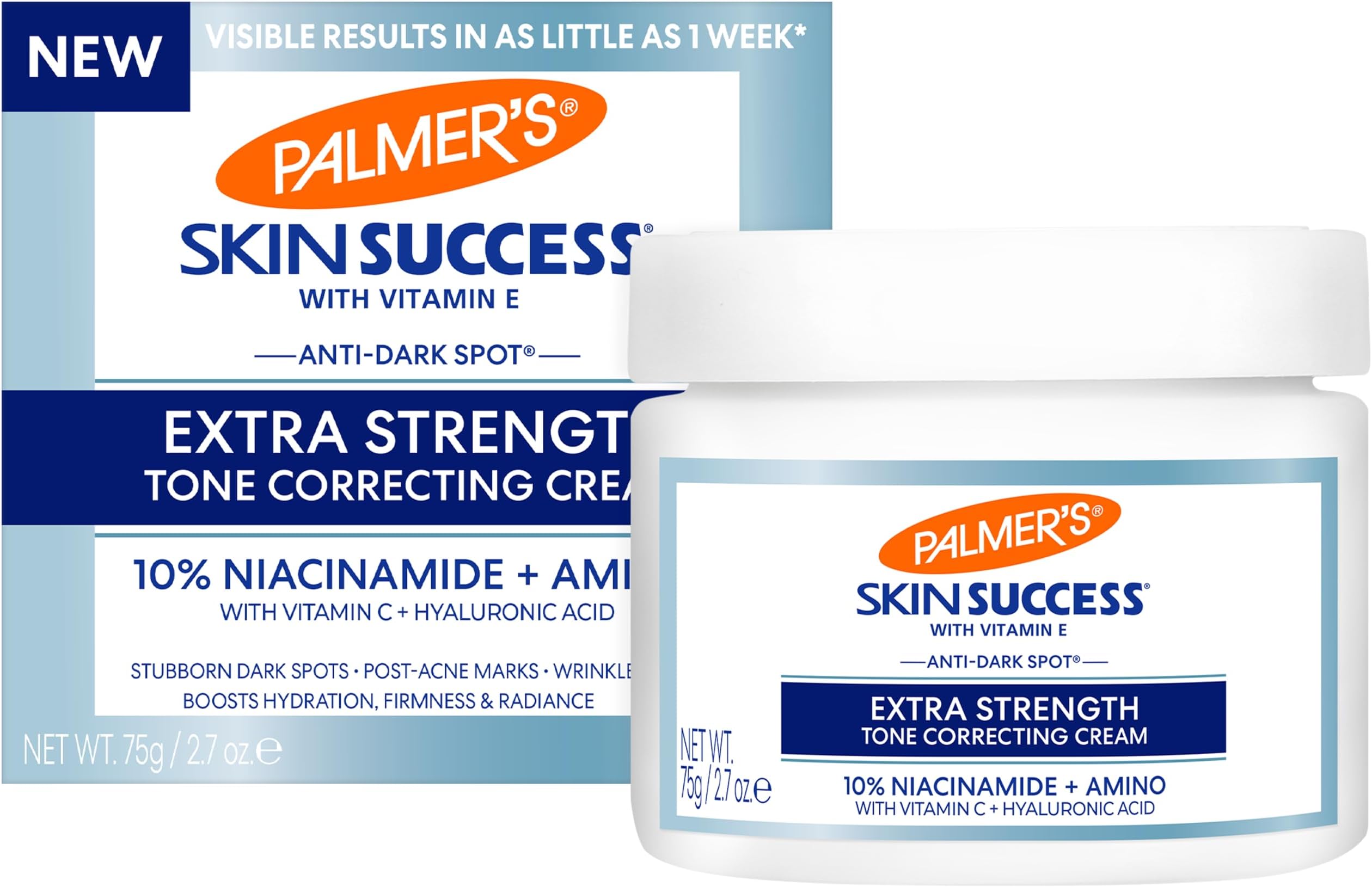 Skin Success Extra Strength Tone Correcting Face Cream, 2.7 Fl Oz, Dark Spot Corrector for Discoloration, Age Spots and Post-Acne Marks