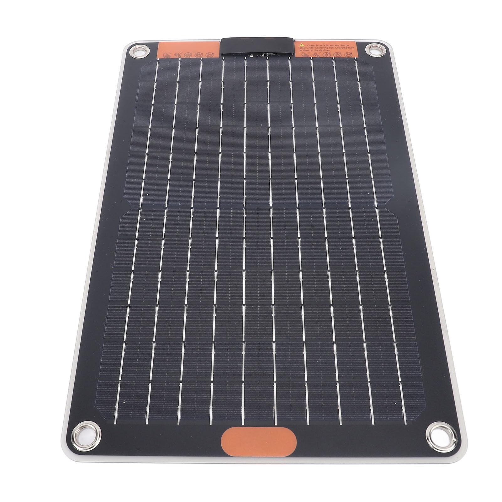 Sonew Pannello Solare Portatile 15W, Doppia Uscita 5V 2A con Silicio
