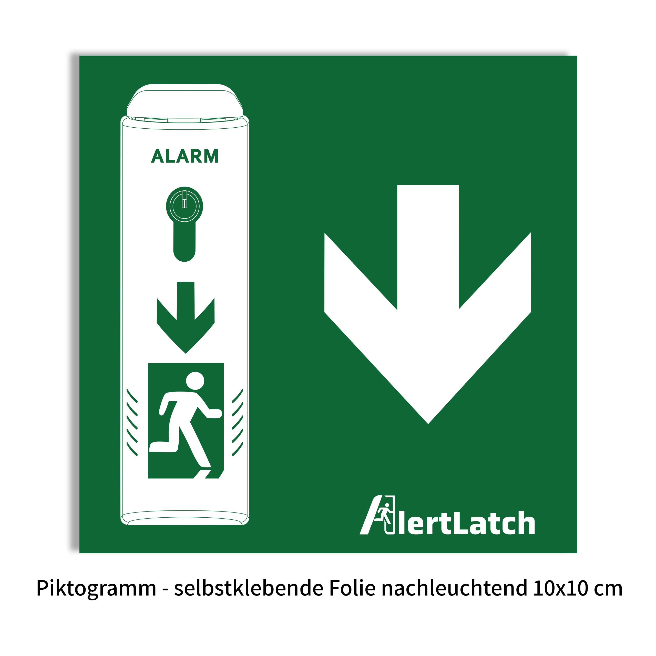Einhand - Türwächter Basic - ohne Voralarm (Gleichschließender Zylinder)
