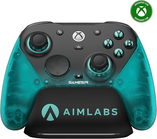 Control con cable GameSir G7 Pro para Xbox Series X|S, Xbox One, Gamepad inalámbrico para PC y Android con sticks TMR, gatillos analógicos de efecto Hall, tasa de sondeo de 1000Hz, conector de audio de 3.5mm - Aimlabs