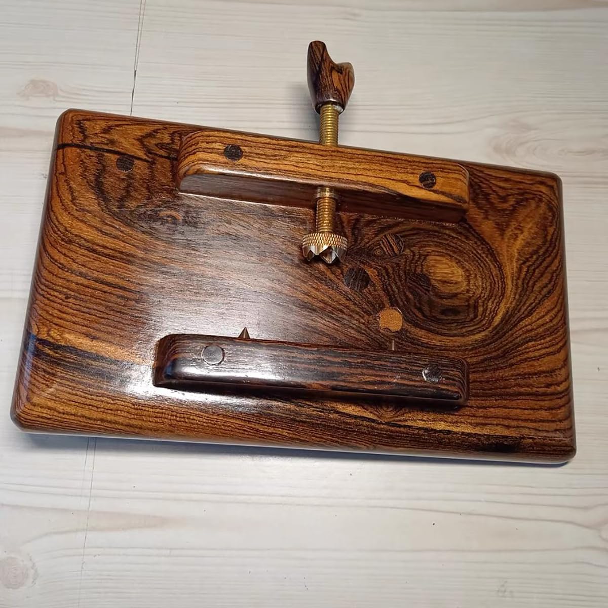 ケヤキ 万力のセット お膳竿枕つき ケヤキ 万力のセット お膳竿枕つき 香取作万力 お膳