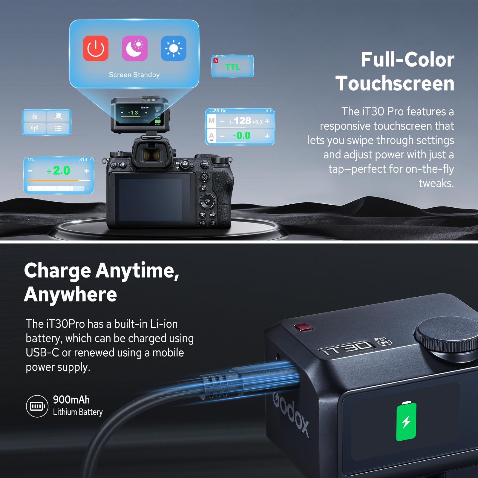Amazon | 【GODOX正規代理店】GODOX iT30Pro N iT30 Pro N ミニ