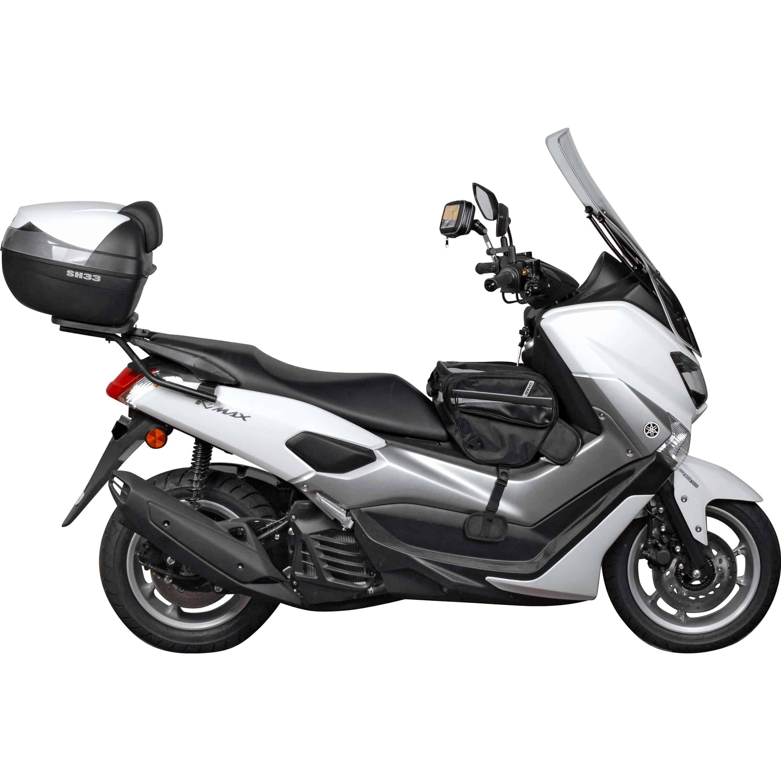 Shad Y0NM15ST Soporte de Baúl para Yamaha Nmax 125, Negro