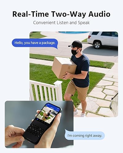 Miniatura 6 de ANNKE Sistema de cámara de seguridad PoE 4K con lente dual, gran angular de 180°, NVR H.265+ de 12MP con disco duro de 2 TB, 4 cámaras de vigilancia