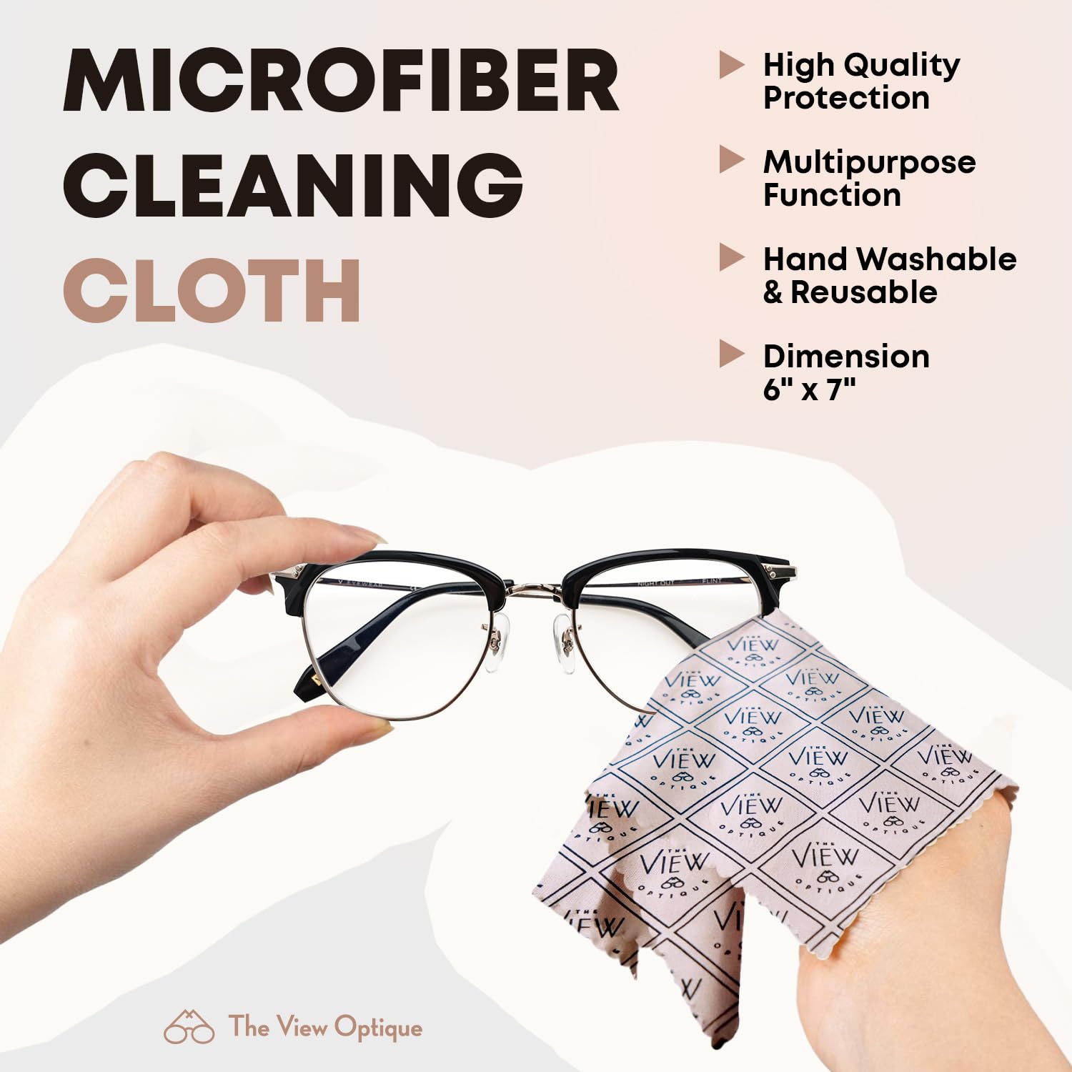 Kit de limpieza y reparación de lentes antirreflectantes: spray limpiador de gafas de 11.3 g, paño de microfibra y destornillador de llavero en una funda de vinilo para gafas, gafas