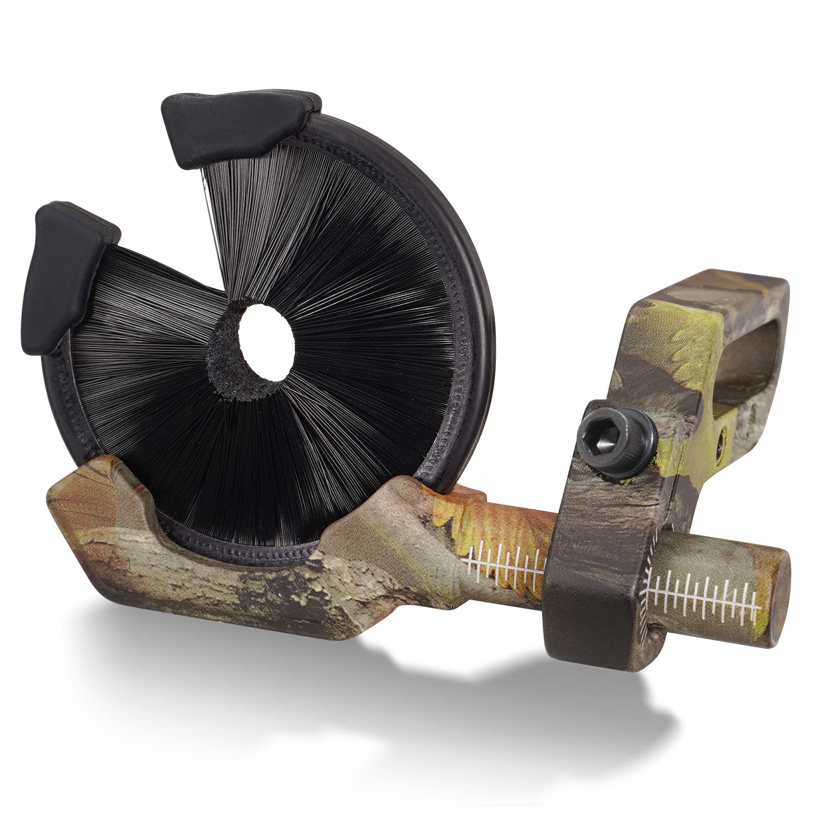 Aimdor Arrow Rest Fully Enclosed Brush Archery Arrow Stand for Compound Recurve Bow Lightweight and Durable Hunting Accessories