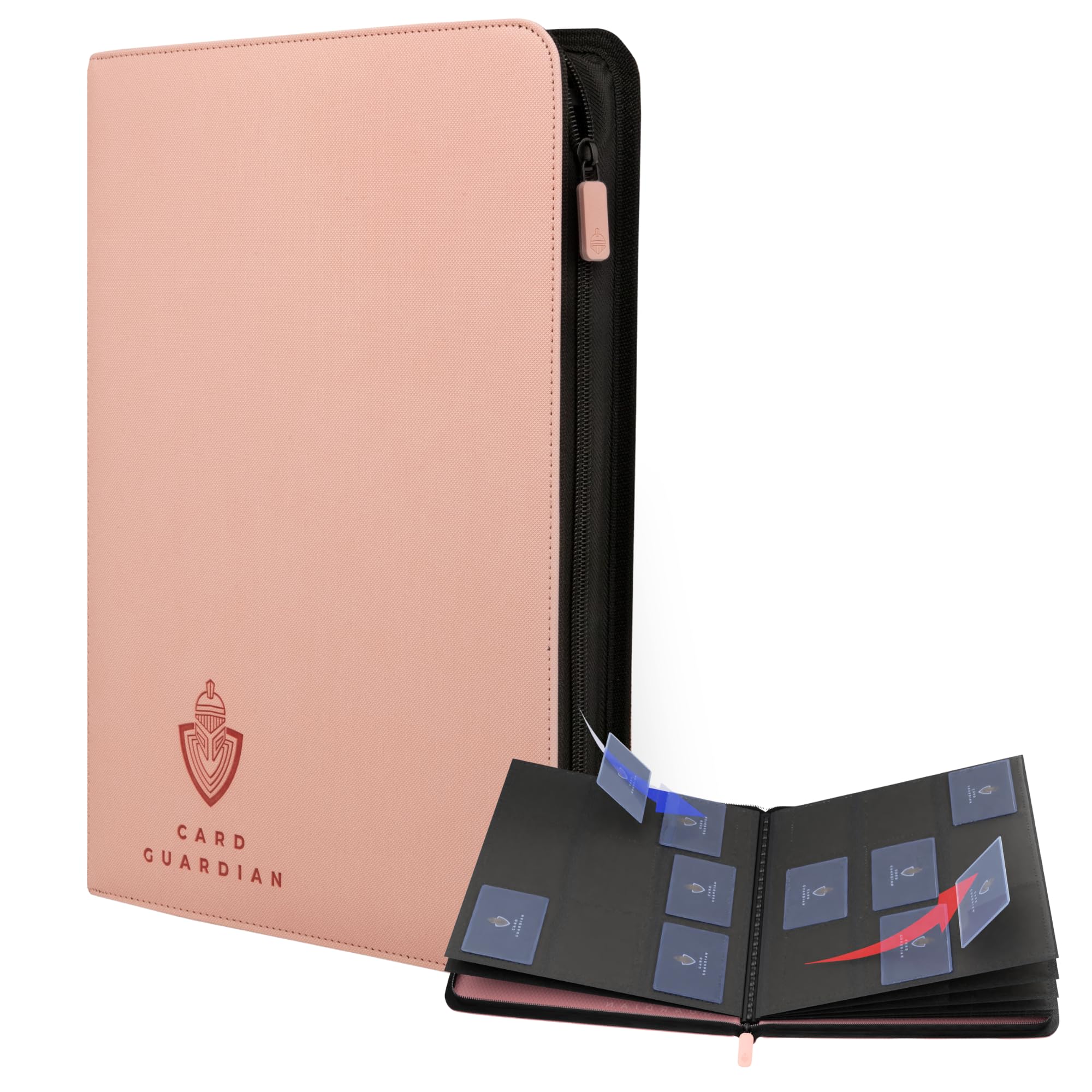 ARIAトレーディングカード9パック Amazon.com: Card Binder 9 Pocket with Zipper, 648 Pockets Trading