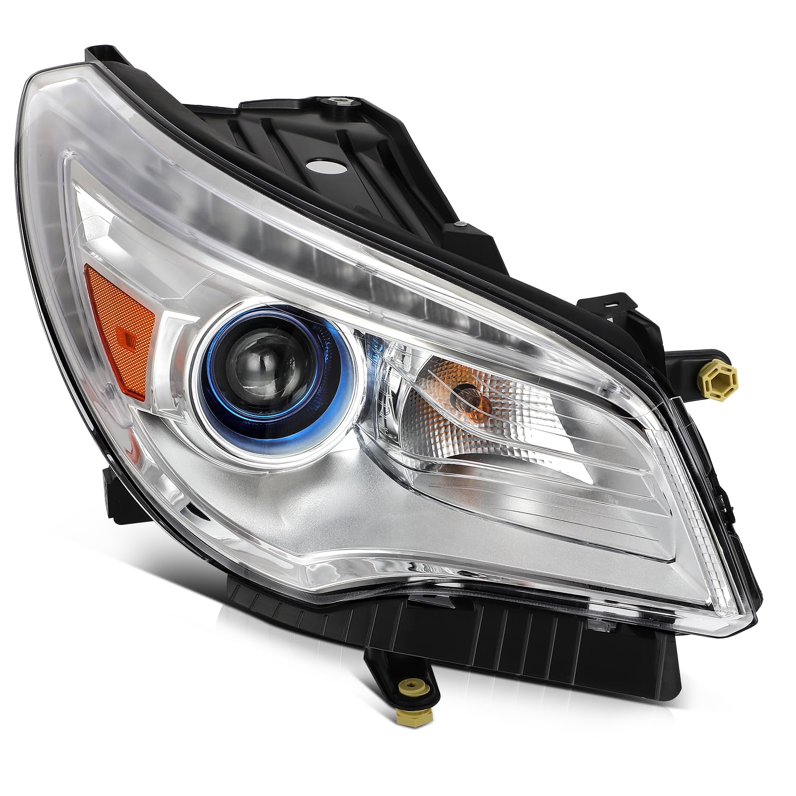 Headlight Assembly Fit for Buick Enclave 2013-2017 Black Housing Clear Lens Passenger Side 84026395