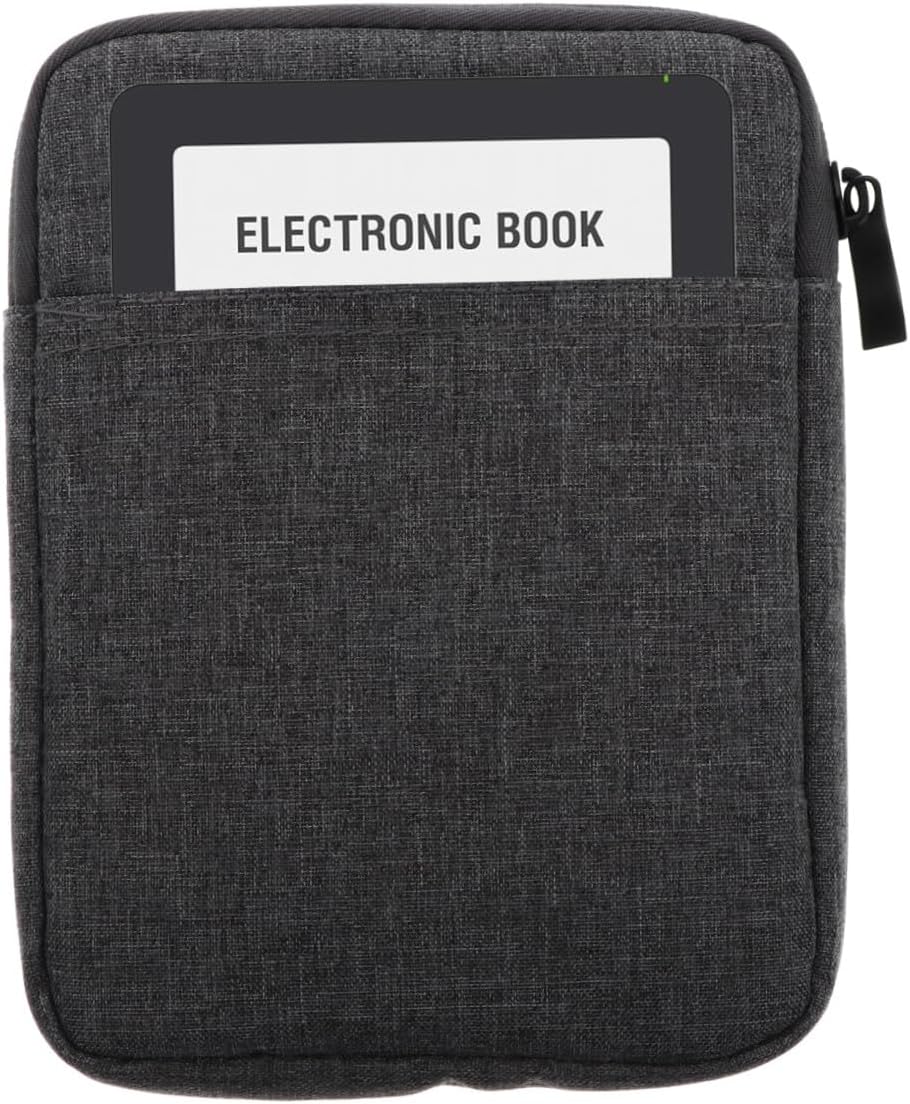 E-Reader Protective Case Ultra-Thin Breathable Cover with Storage Pocket Compatible with Voyage Deep Gray