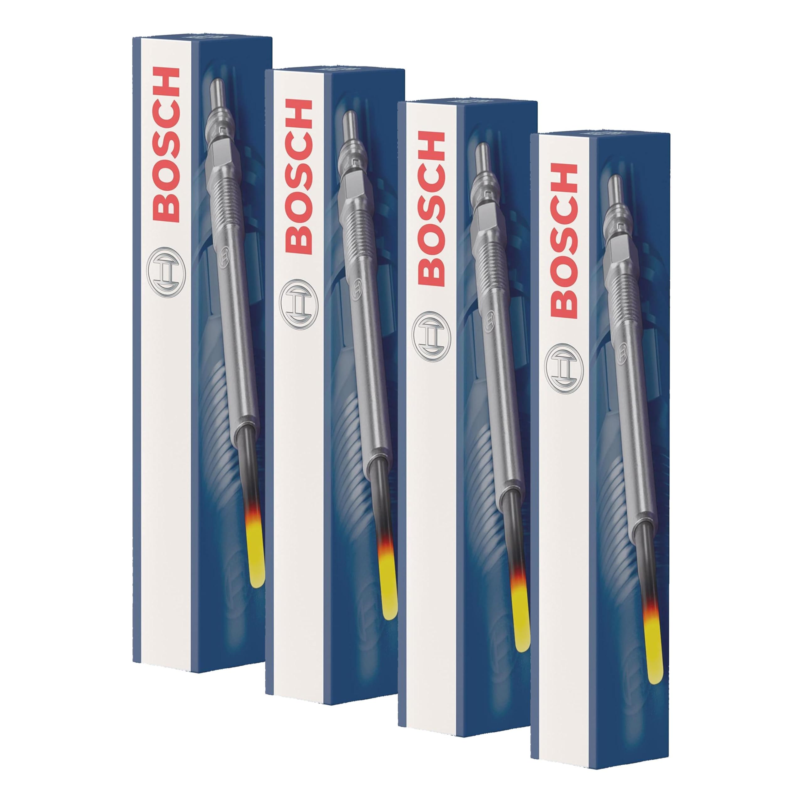Bosch 0250403034 - Glühkerze Duraterm High Speed Glow Plug - Kartonbox – 1 Stück - für dieselbetriebene Fahrzeuge (Packung mit 4)