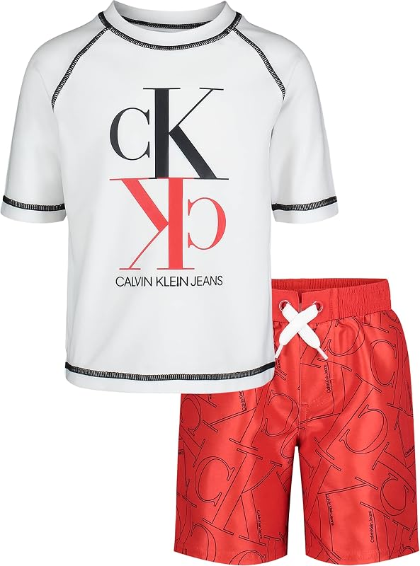 Calvin Klein Boys 2 Pieces Swim Short Set