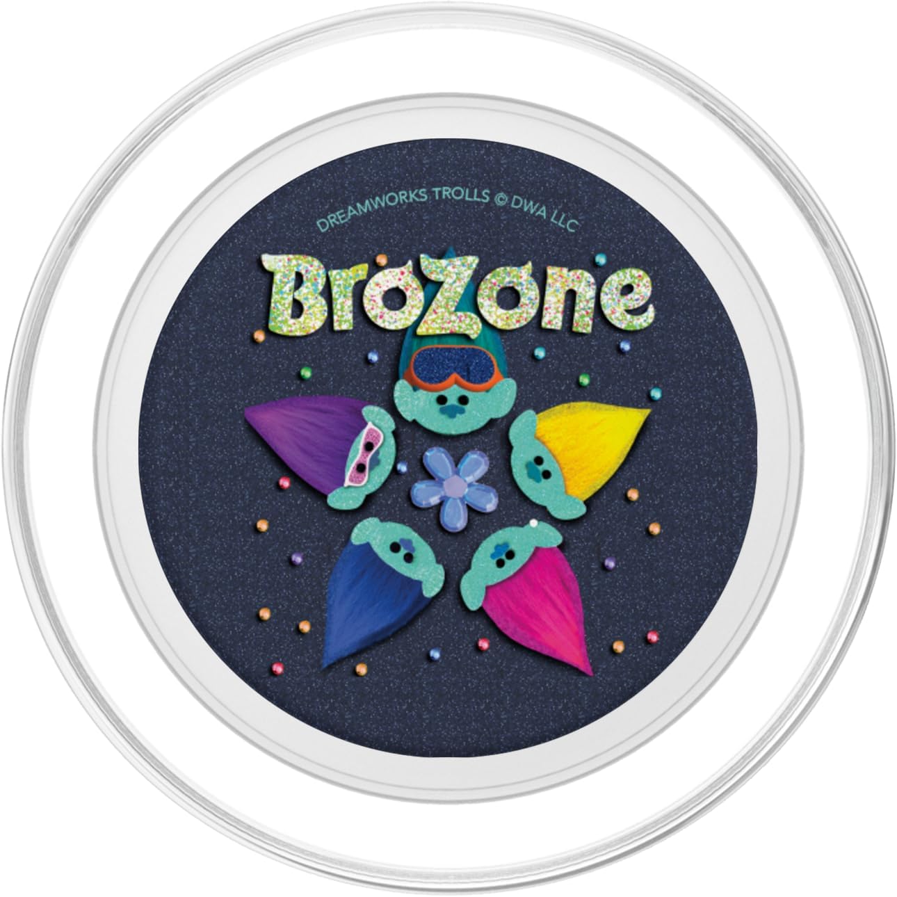 DreamWorks Trolls Band Together Psychedelic PopSockets MagSafe PopGrip for iPhone