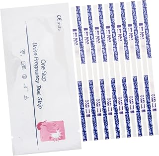 TOYANDONA 50pcs Ovulation Strips Pregnancy Testing Sheet Pregnant Women Test Paper Supplies Test Strip Pregnancy Tests Detector Plastic, Paper Early Pregnancy Pregnant Woman