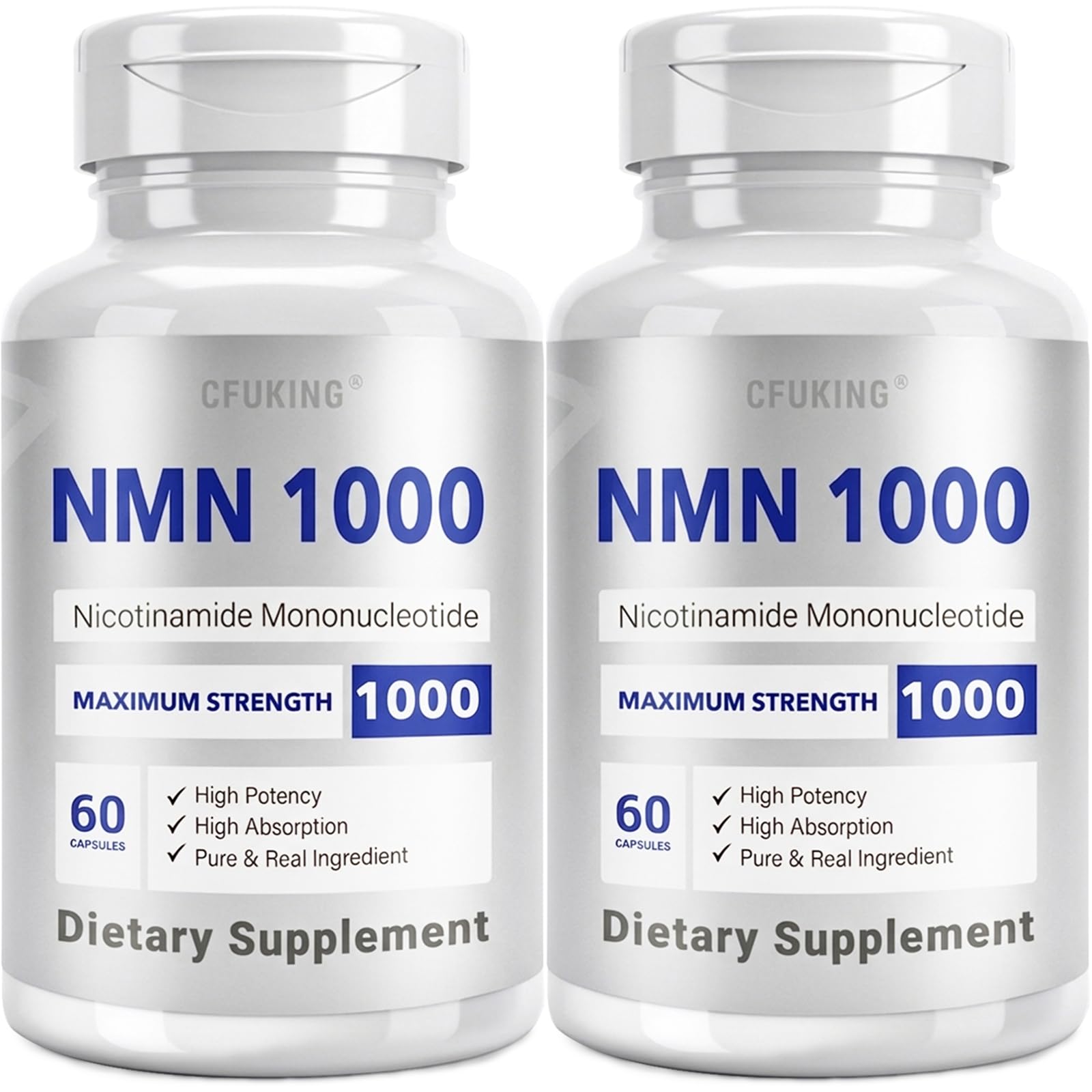 Amazon.com: NMN 1000mg Per Serving Maximum Strength - 99% Pure NMN