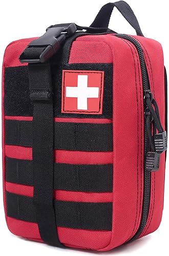 Miniatura 8 de Molle - Bolsa médica táctica  Bolsa de primeros auxilios EMT de nailon 600D resistente (solo bolsa)