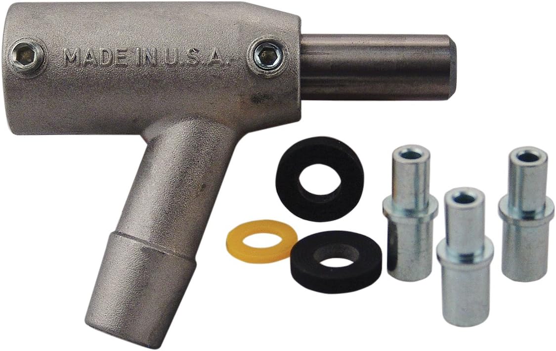 Skat Blast35 & C-35 Pro-Series Power Head Assembly with Carbide Nozzle for S-35/S-25 and C-35/C-25 Sandblasting Cabinet Guns 6303-90C