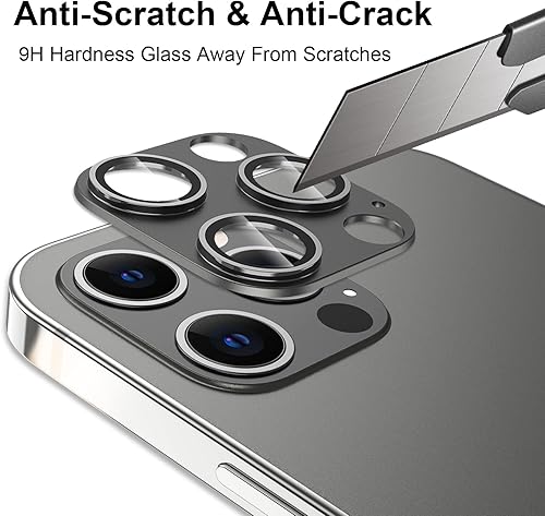 Miniatura 10 de Protector de lente de cámara para iPhone 14 ProiPhone 14 Pro Max, cubierta de vidrio de metal templado HD, accesorios de película, modo de disparo