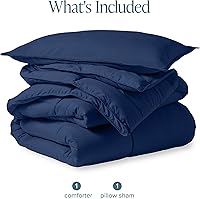 Vista 208 de Bare Home Comforter Set - King/California King Size - Ultra-Soft - Goose Down Alternative - Premium 1800 Series - All Season Warmth
