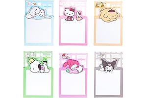 Kawaii Sticky Notes Set: Melody & Hello Kitty