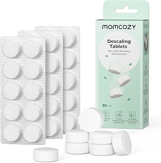 Official Descaling Tablets, Compatible KleanPal Pro Baby Bottle Washer, Descaler for Milk & Limescale Removal, 30 Count