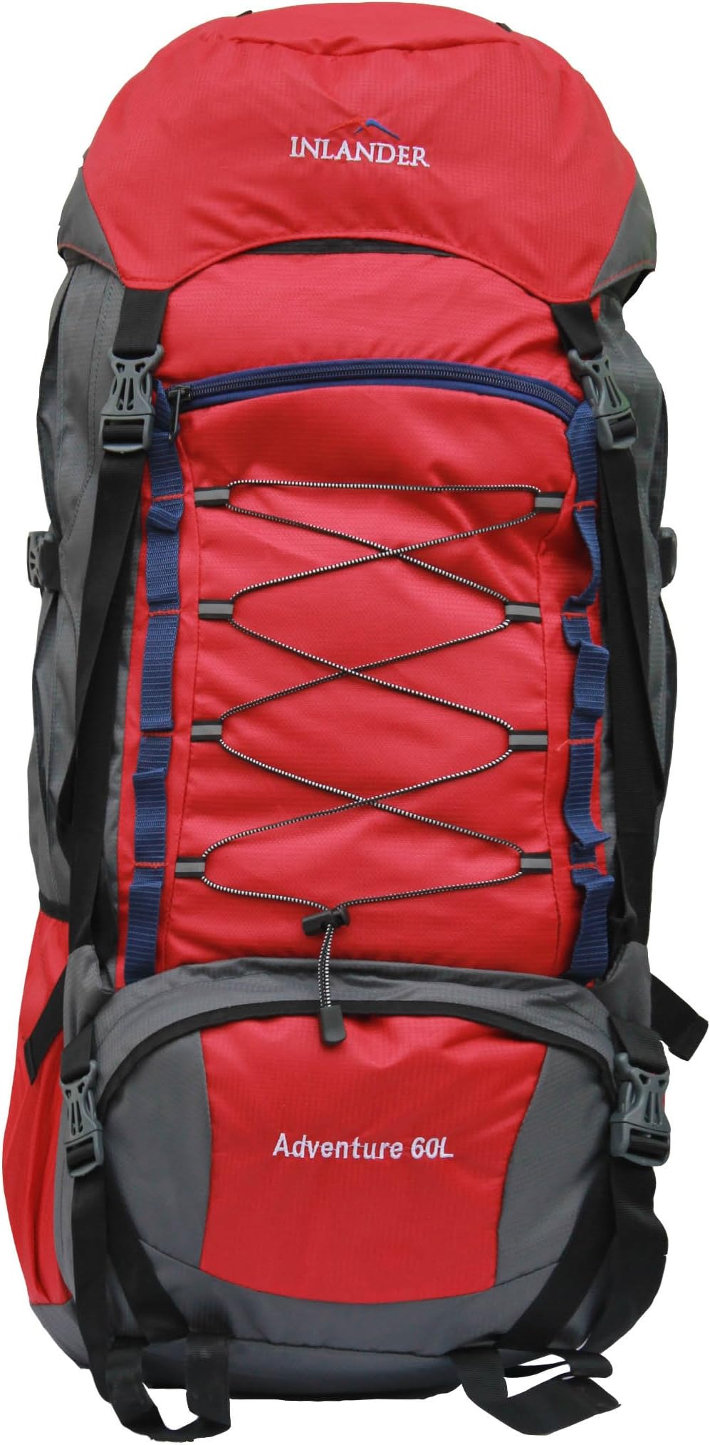 INLANDER 60 Ltrs Red Rucksack (6001RD)