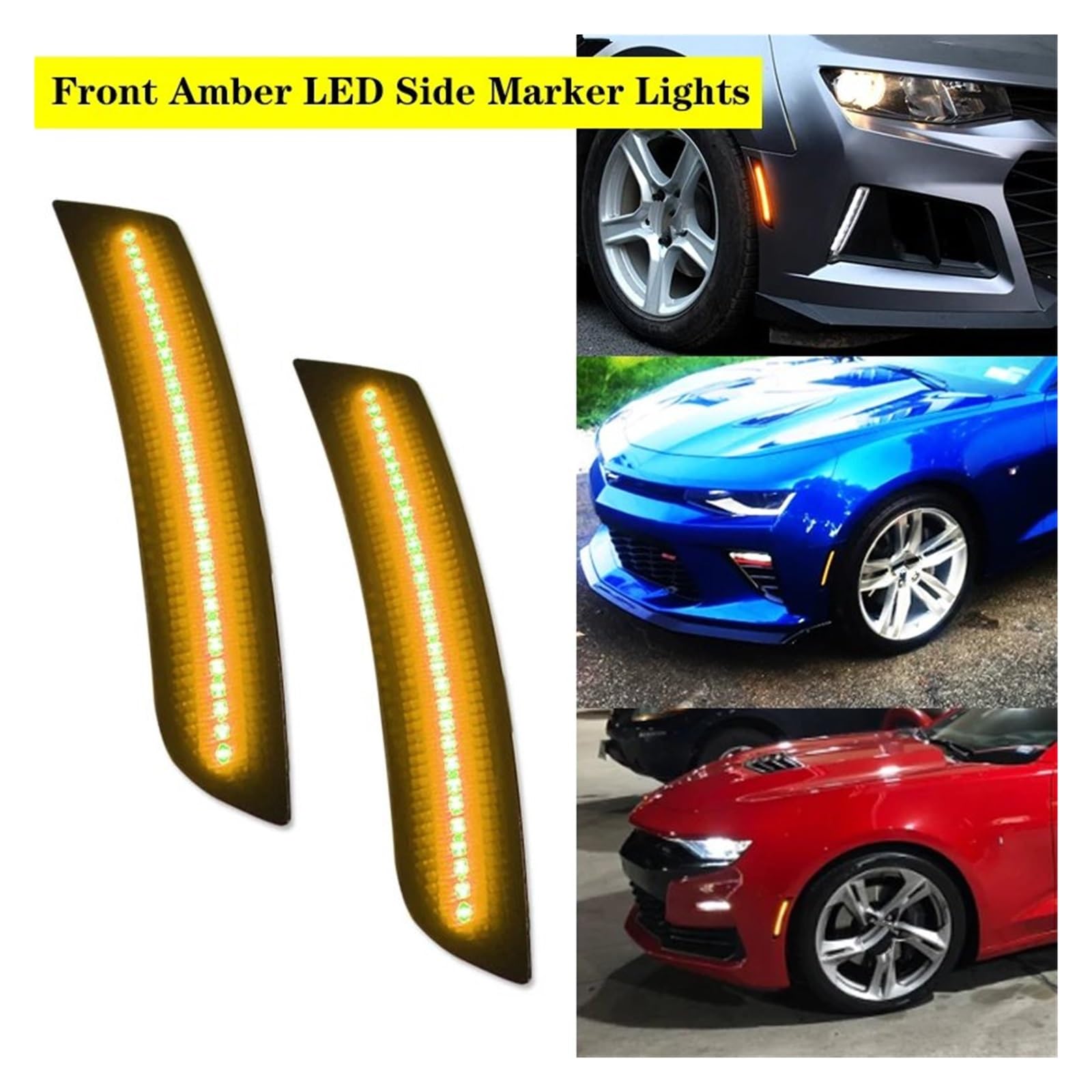 Amazon.co.jp: サイドマーカーランプ 用シボレー カマロ 2016-2024