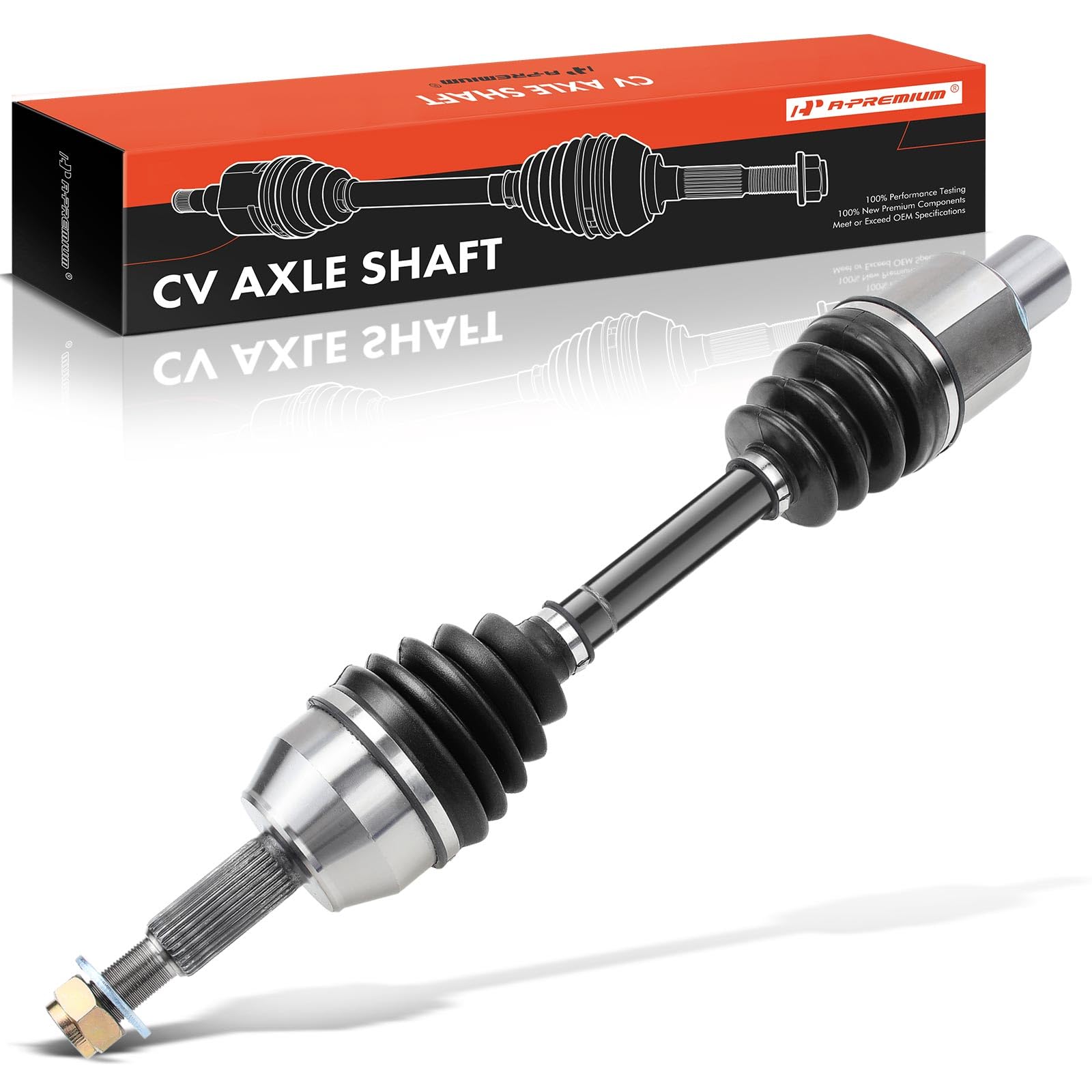 A-Premium CV Axle Shaft Assembly Compatible with Ford Explorer 2006-2010, Explorer Sport Trac 2007-2010 & Mercury Mountaineer 2006-2010, 4WD, Front Right Passenger Side, Replace# 6L2Z3A428AA