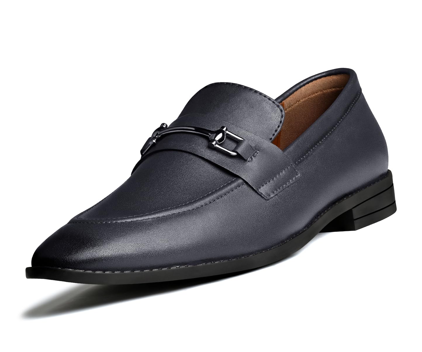 Loafers Formal Shoes for Men |Slip-On Moccasins with Buckle | Ideal for Business, Casual, Parties (LSRGMCABBU)-image-31