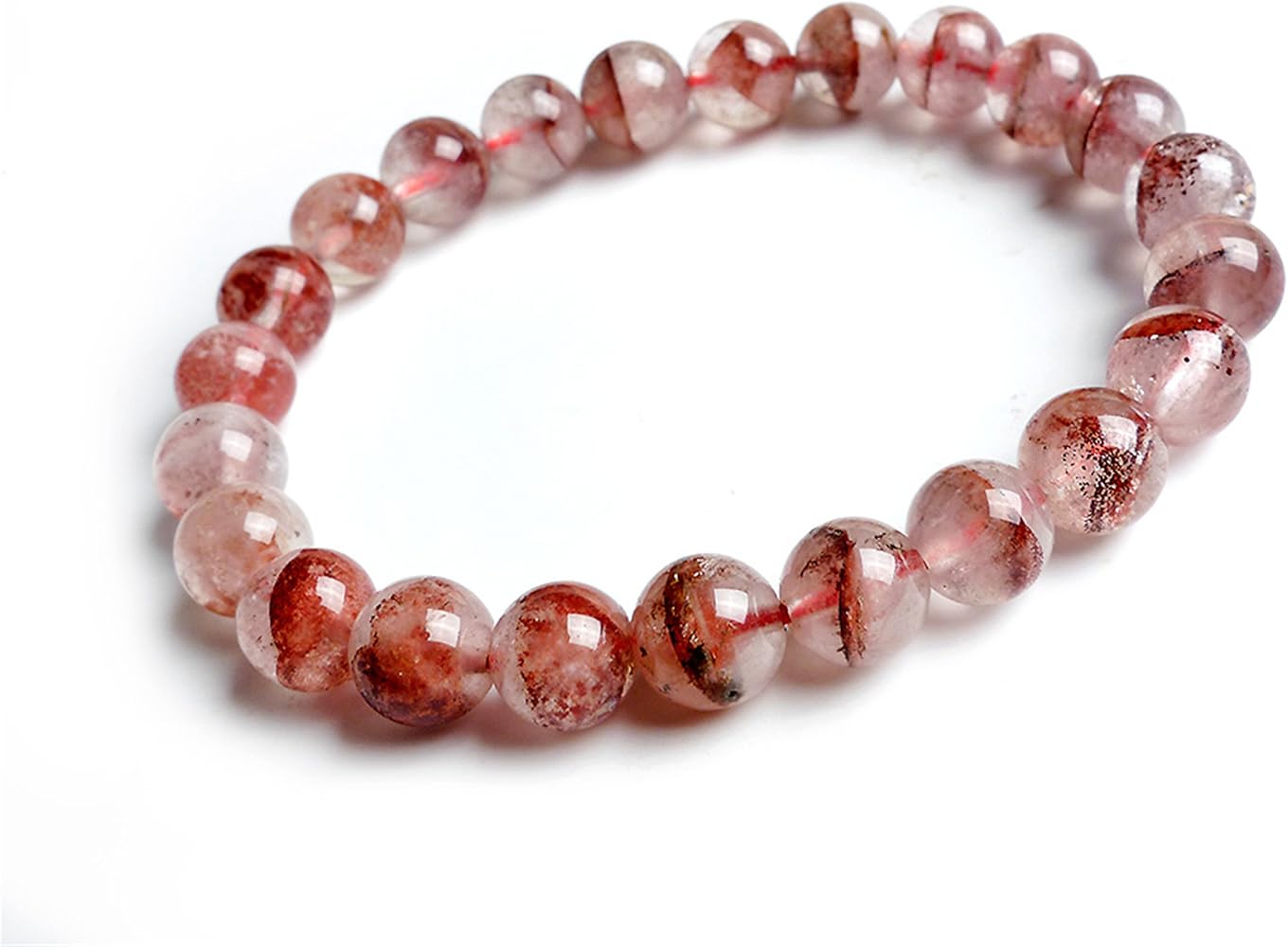 red quartz bracelet
