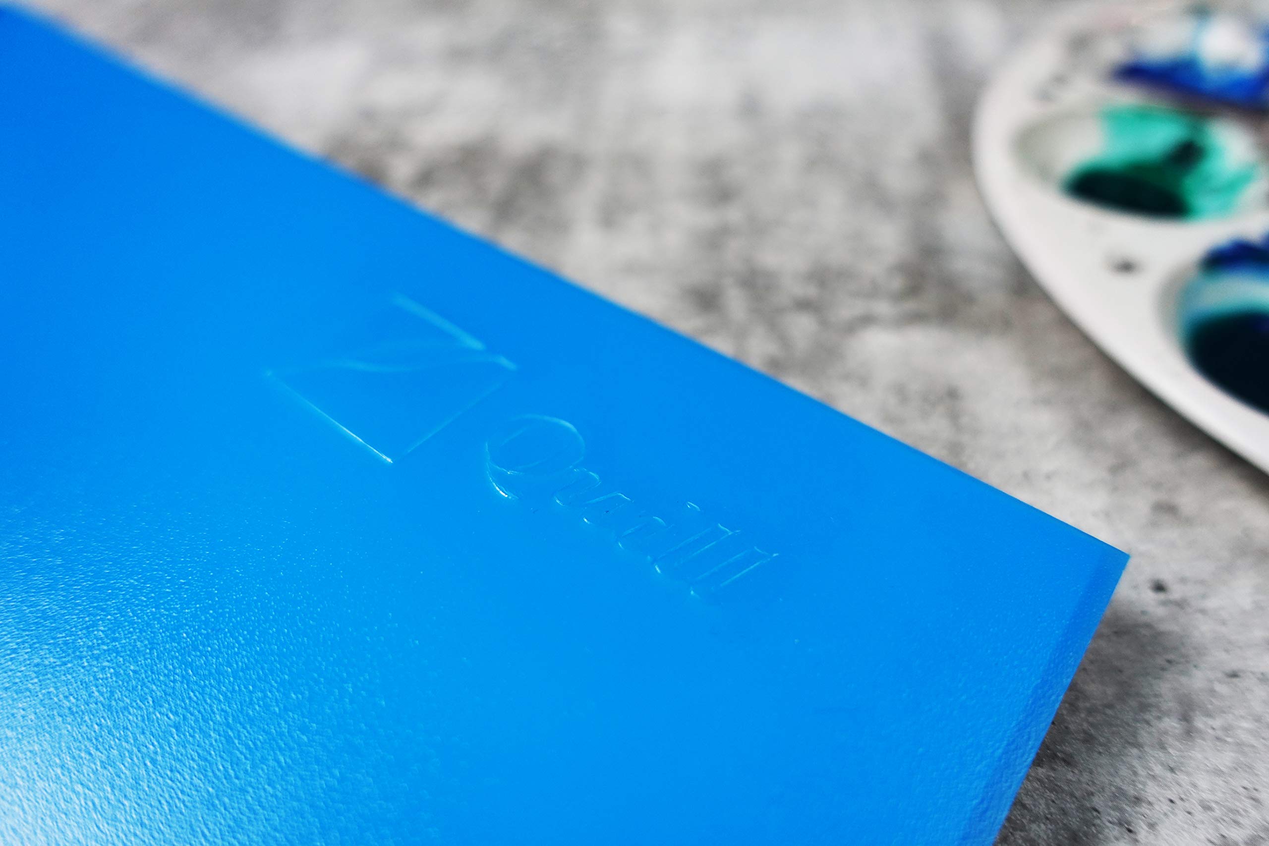 Quill, Diario de arte visual, 110 g/m², polipropileno, A4, 120 páginas, color azul marino