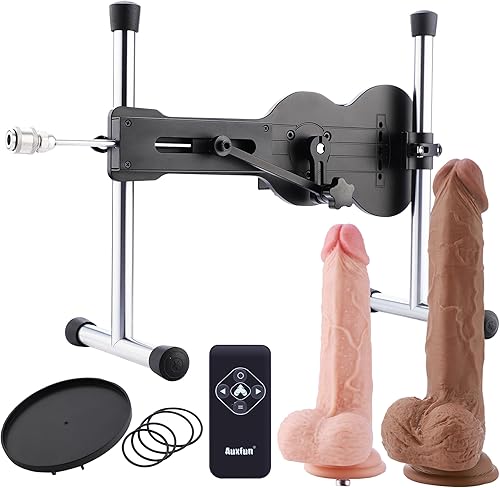 AUXFUN - Máquina de sexo con consolador realista, máquina de mierda de alta calidad con control remoto de consoladores, herramientas de placer